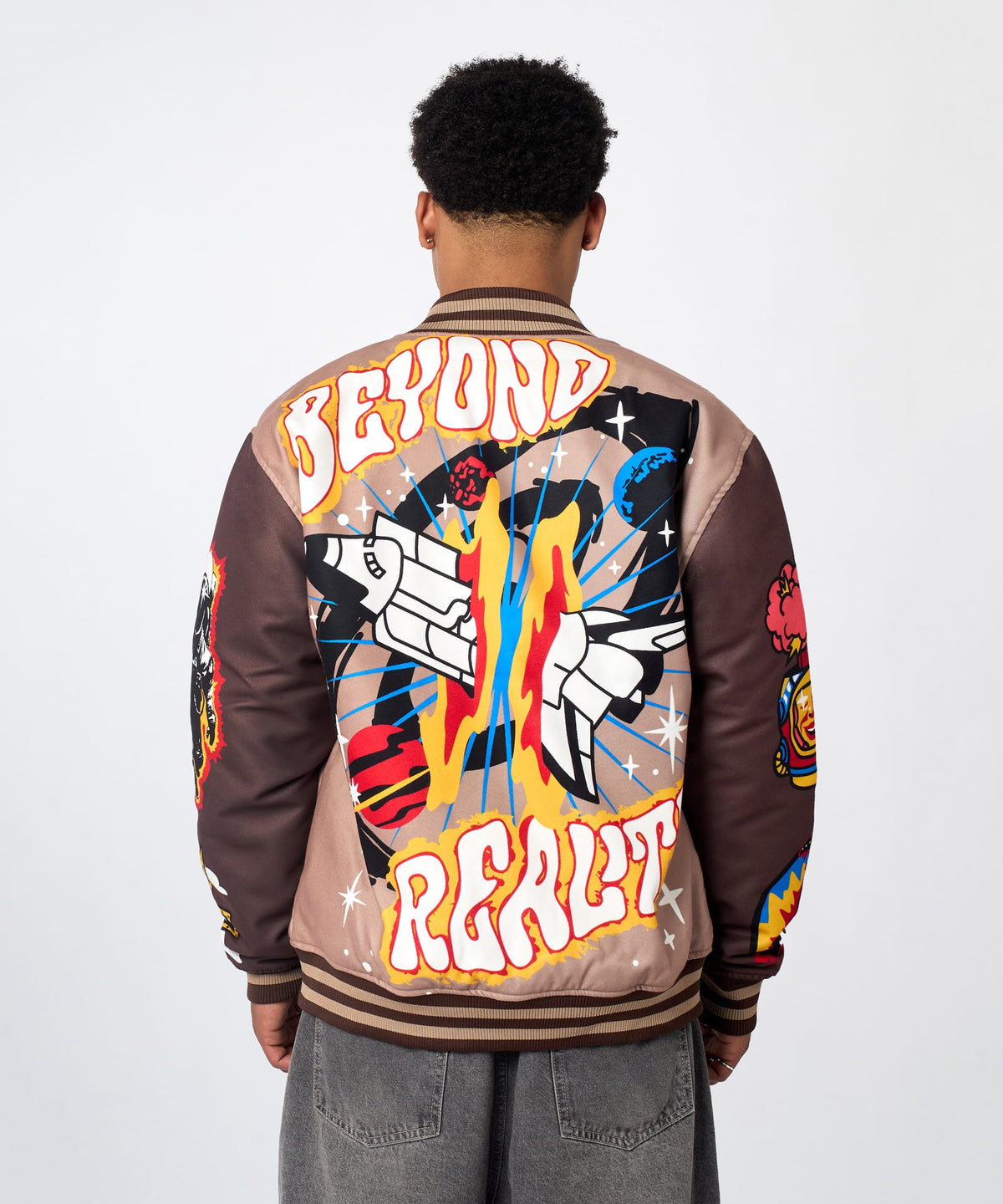 Beyond Reality Varsity Jacket | Reason Clothing Smart Buy