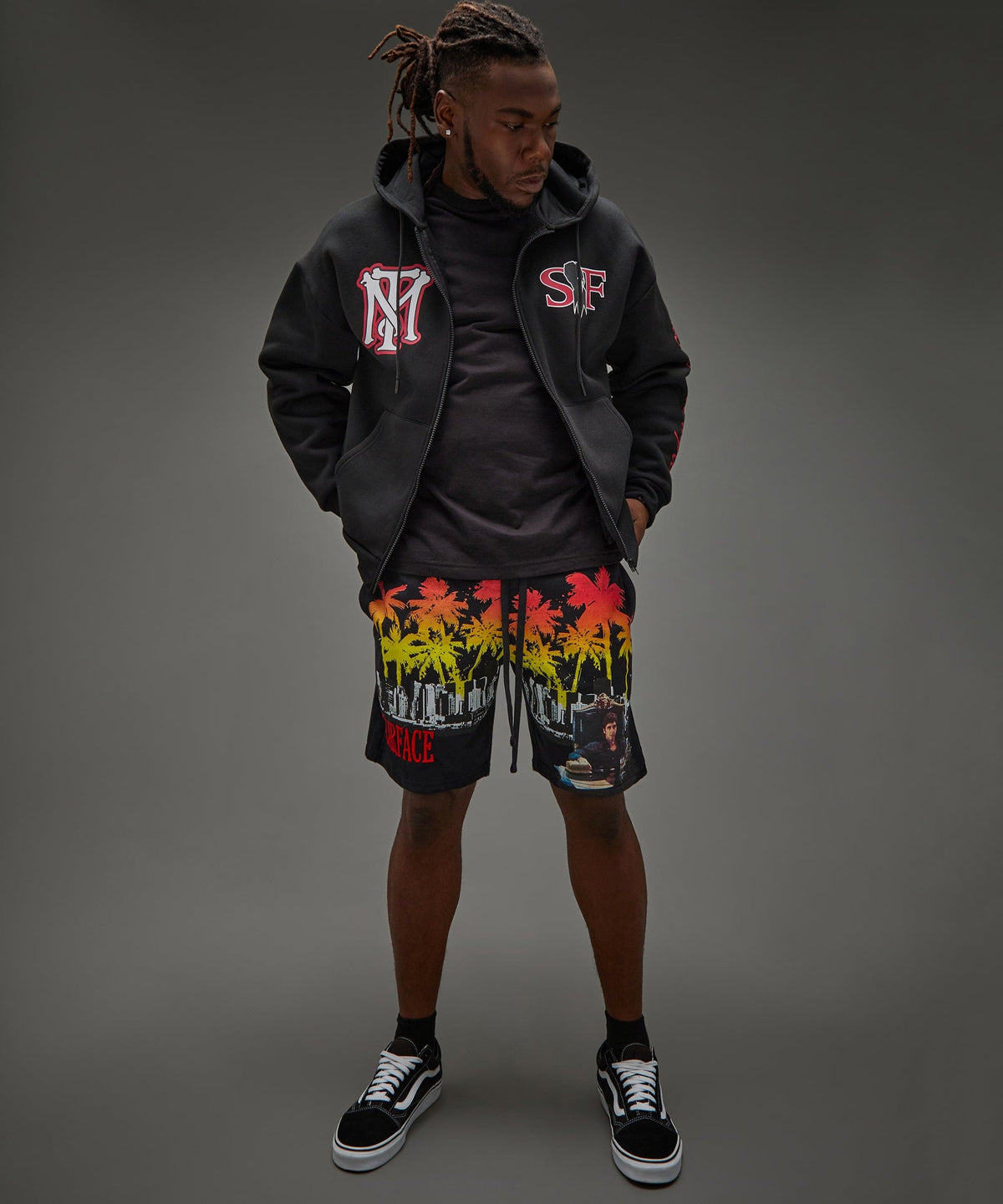Scarface MPR Full ZIP Hoodie - Black | Reason Clothing Everyday