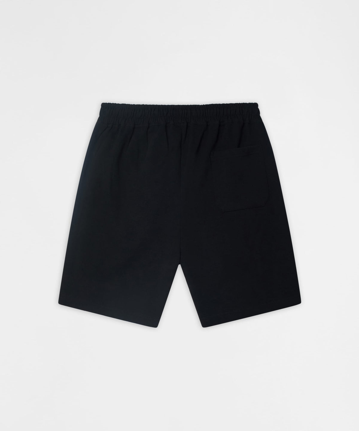 Monocle Embroidered Fleece Shorts - Black | Reason Clothing Exclusive