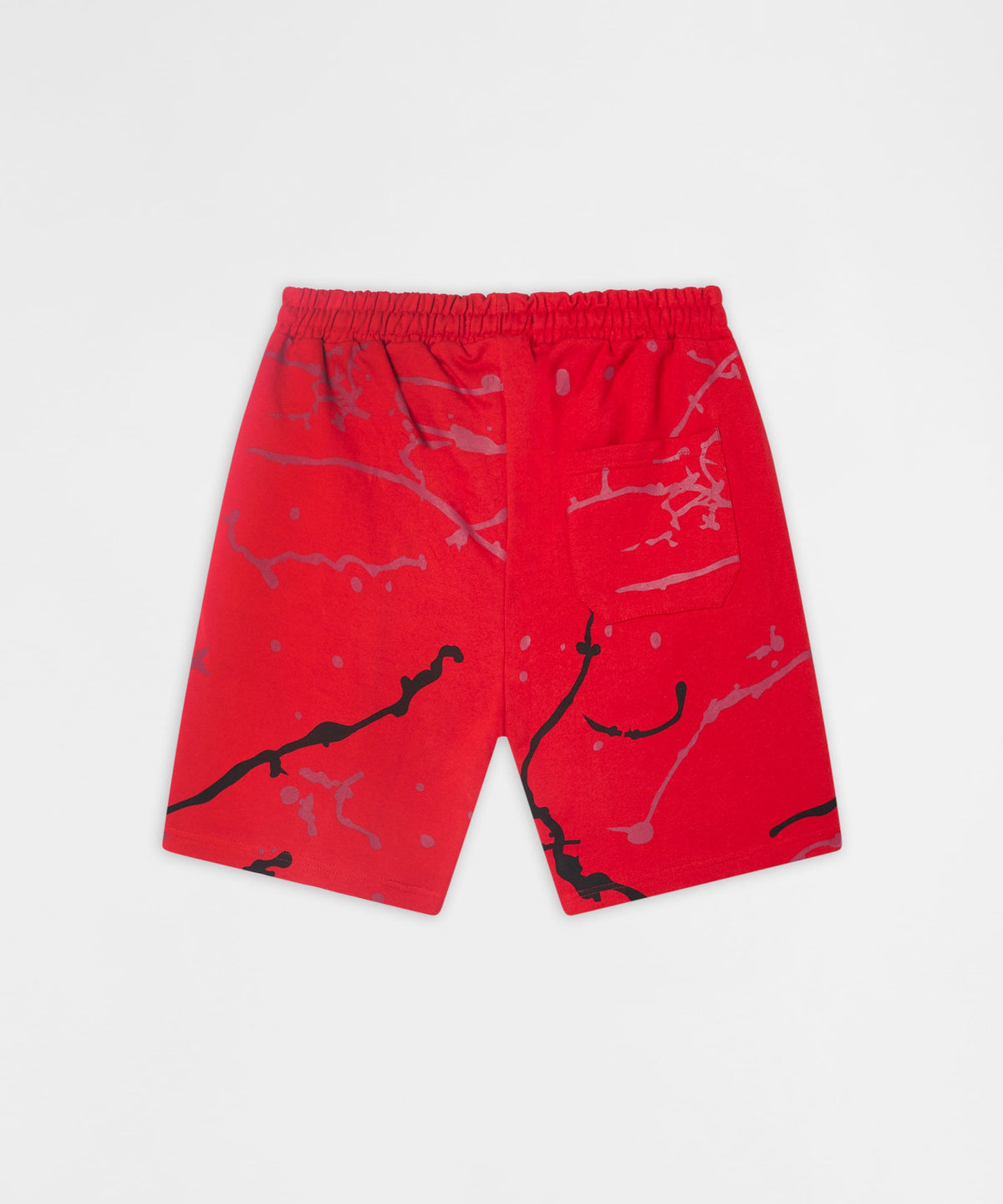 Painted Fleece Short - Red | Reason Clothing Trusted