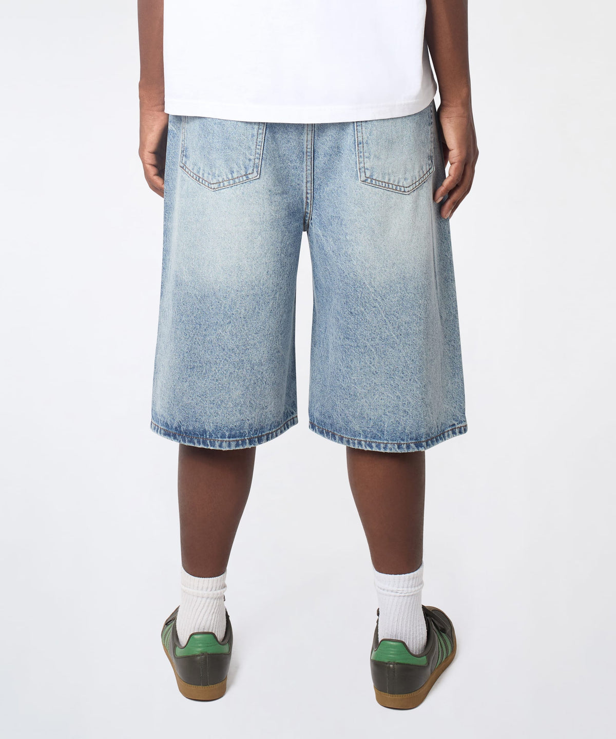 Baggy Denim Short - Light Blue | Reason Clothing Top Pick