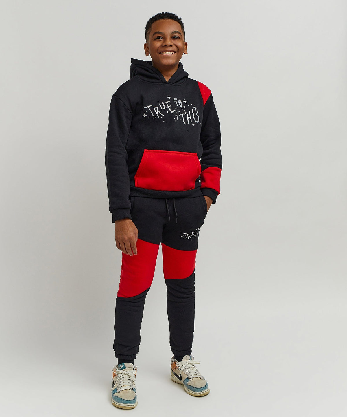 True to This Kid's Jogger - Black | Reason Clothing Hot Sale