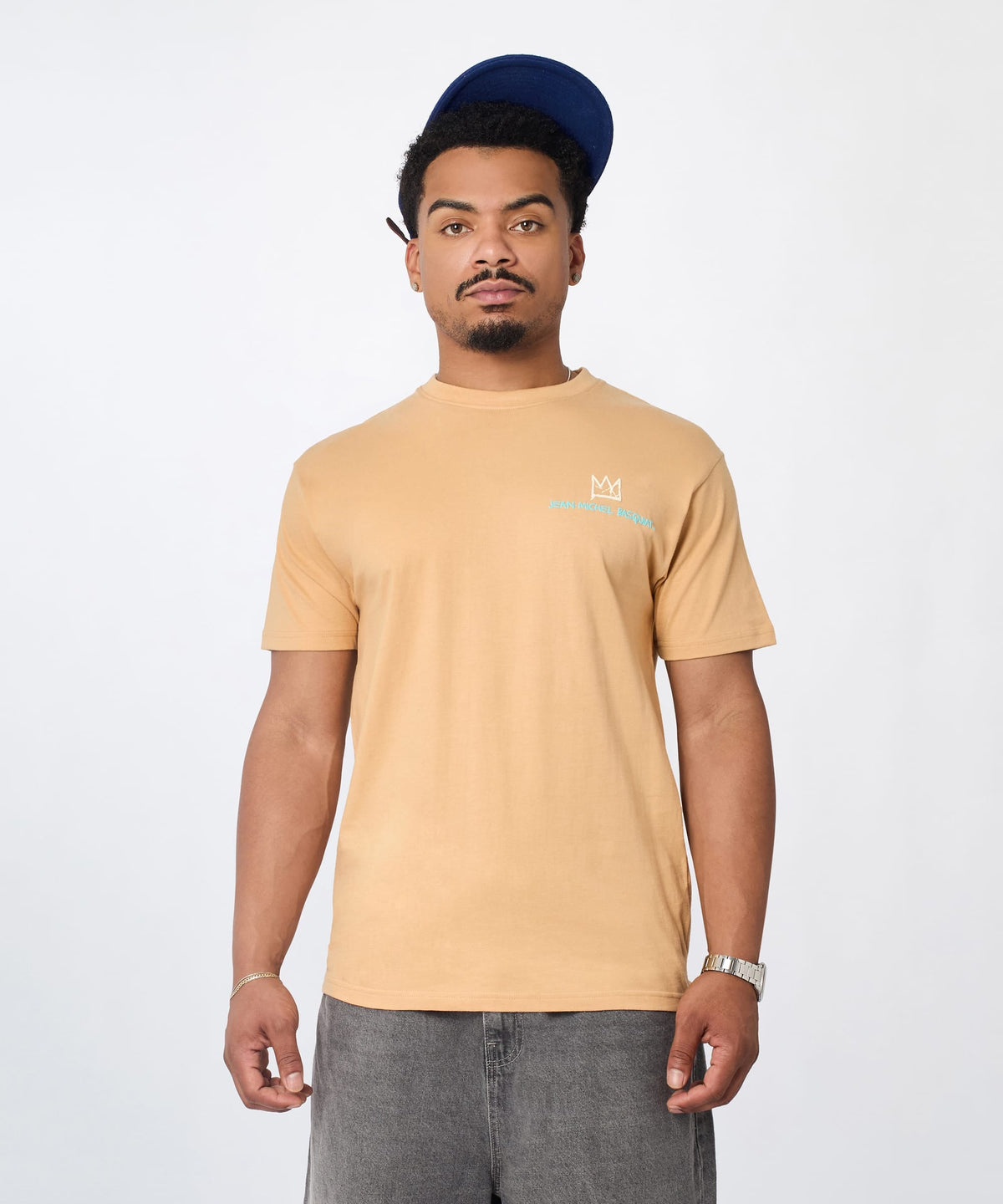 Basquiat Equal Pi Tee - Khaki | Reason Clothing Everyday