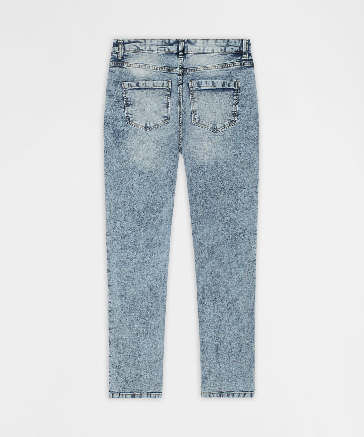 Vintage Distressed Skinny Jeans - Blue | Reason Clothing Special Offer