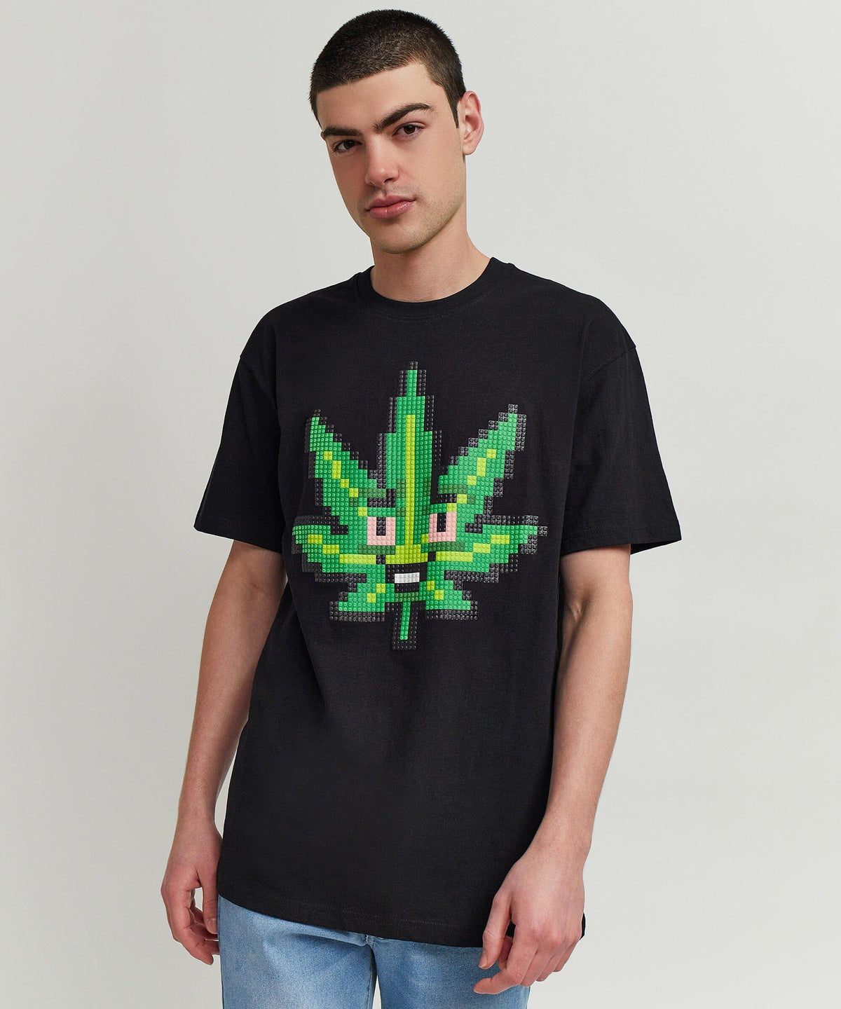 Pixel Leaf Tee | Reason Clothing Featured