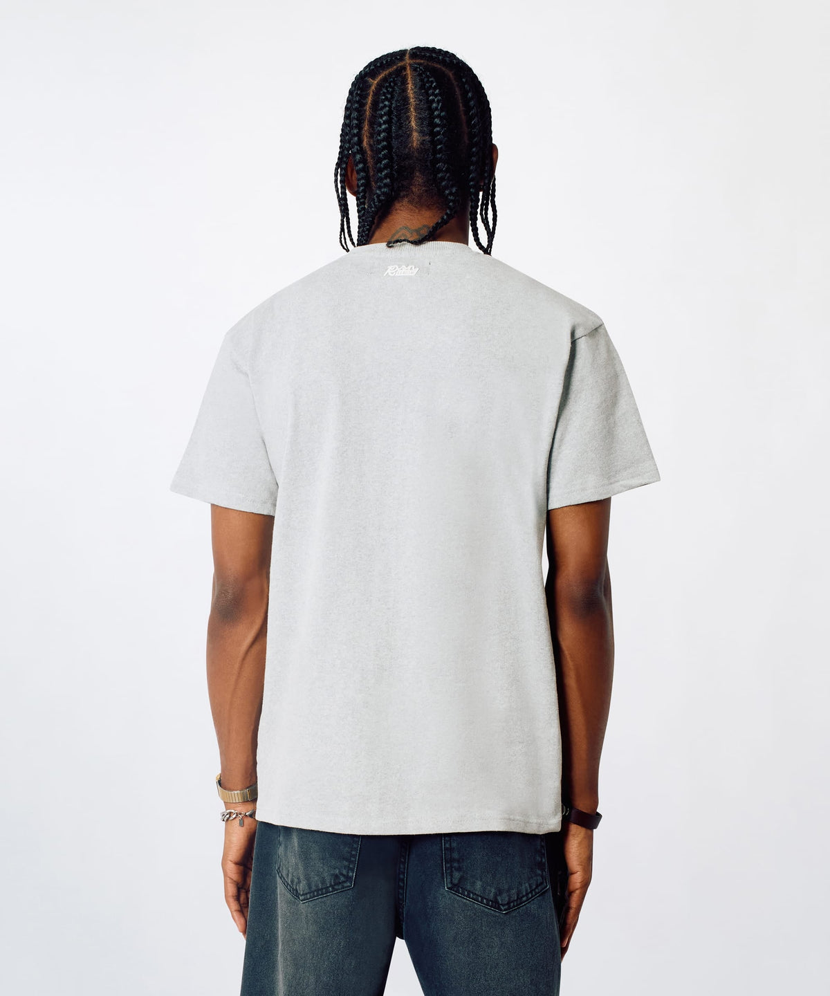 Washed Essentials Classic Short Sleeve Tee - Light Grey | Reason Clothing Premium