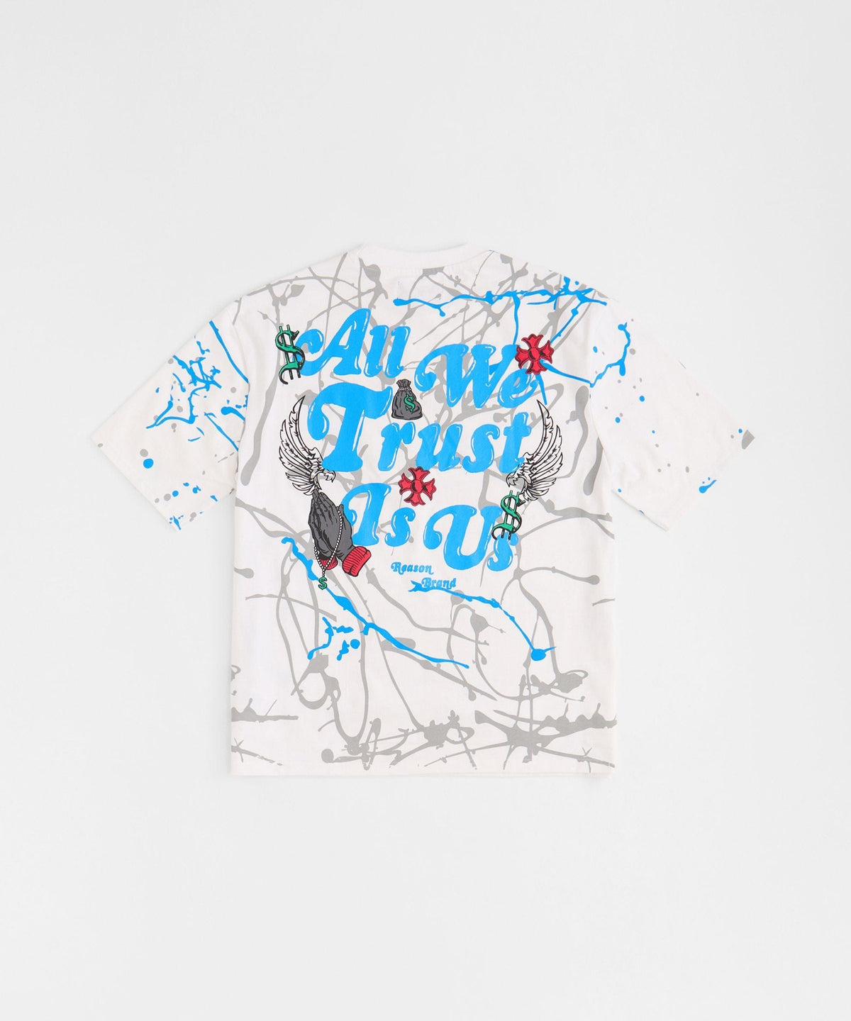 Painted Tee - White | Reason Clothing Premium