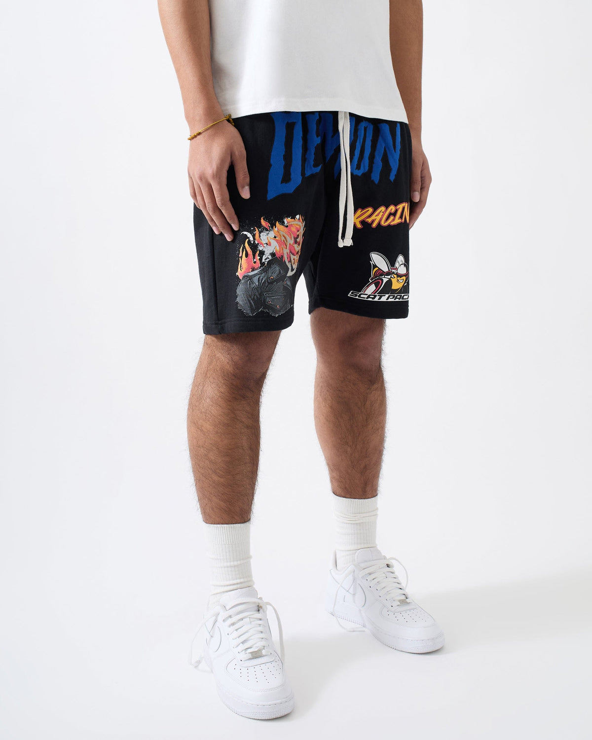Dodge Demon Fleece Short - Black | Reason Clothing Trending