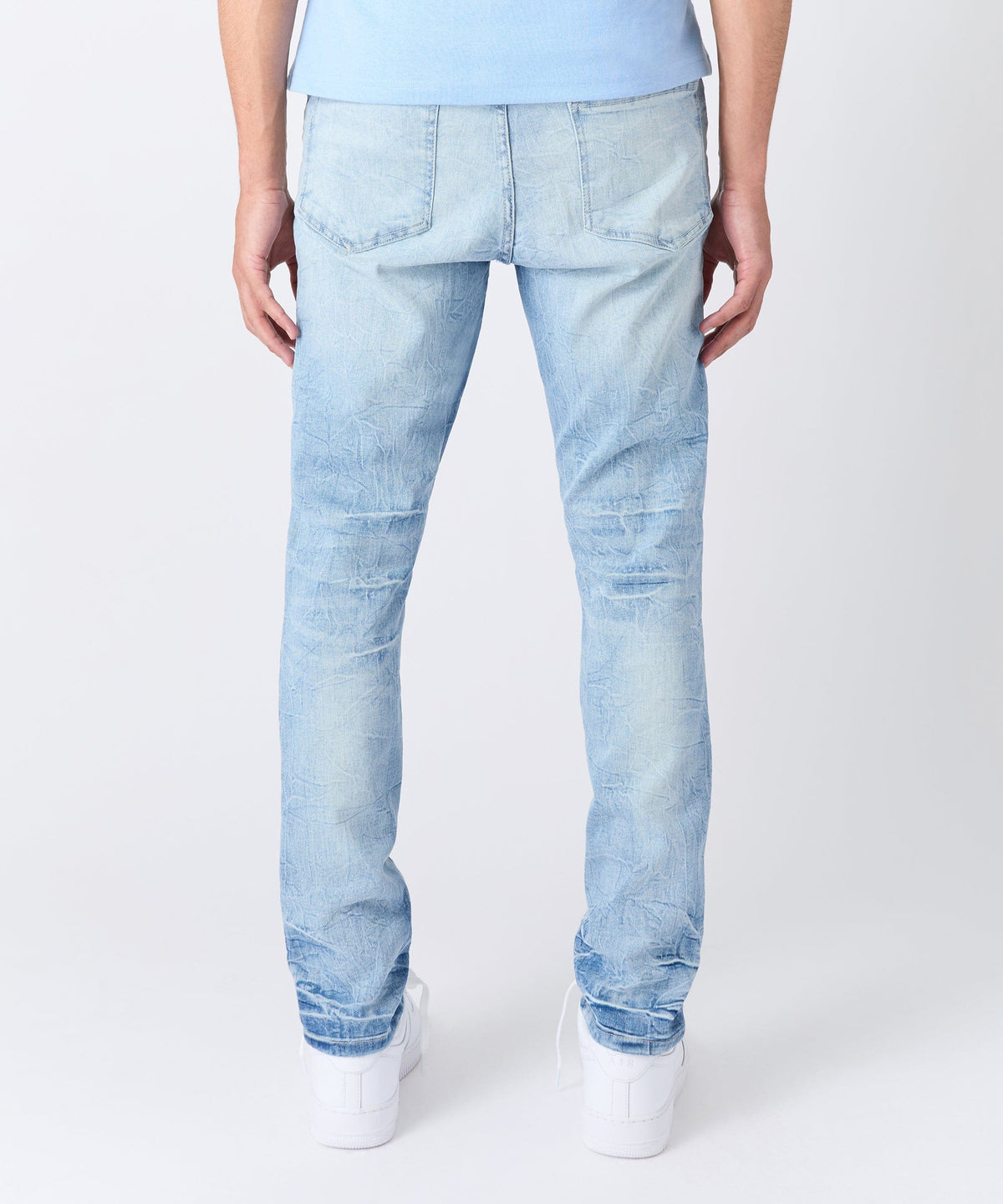 Coastal Ripped Skinny Jeans - Light Blue | Reason Clothing Smart Buy
