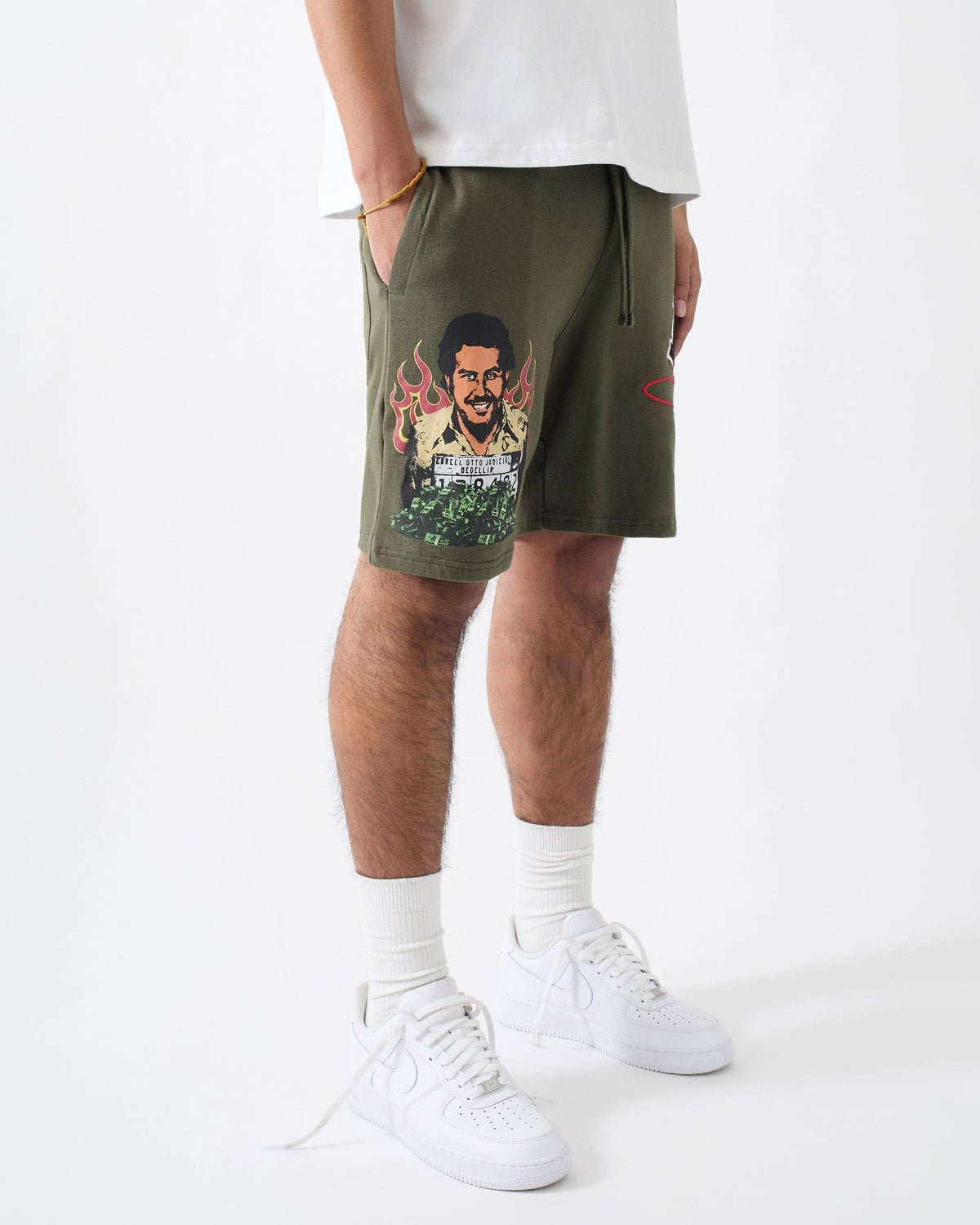 Pablo Mugshot Short - Olive Green | Reason Clothing Quality