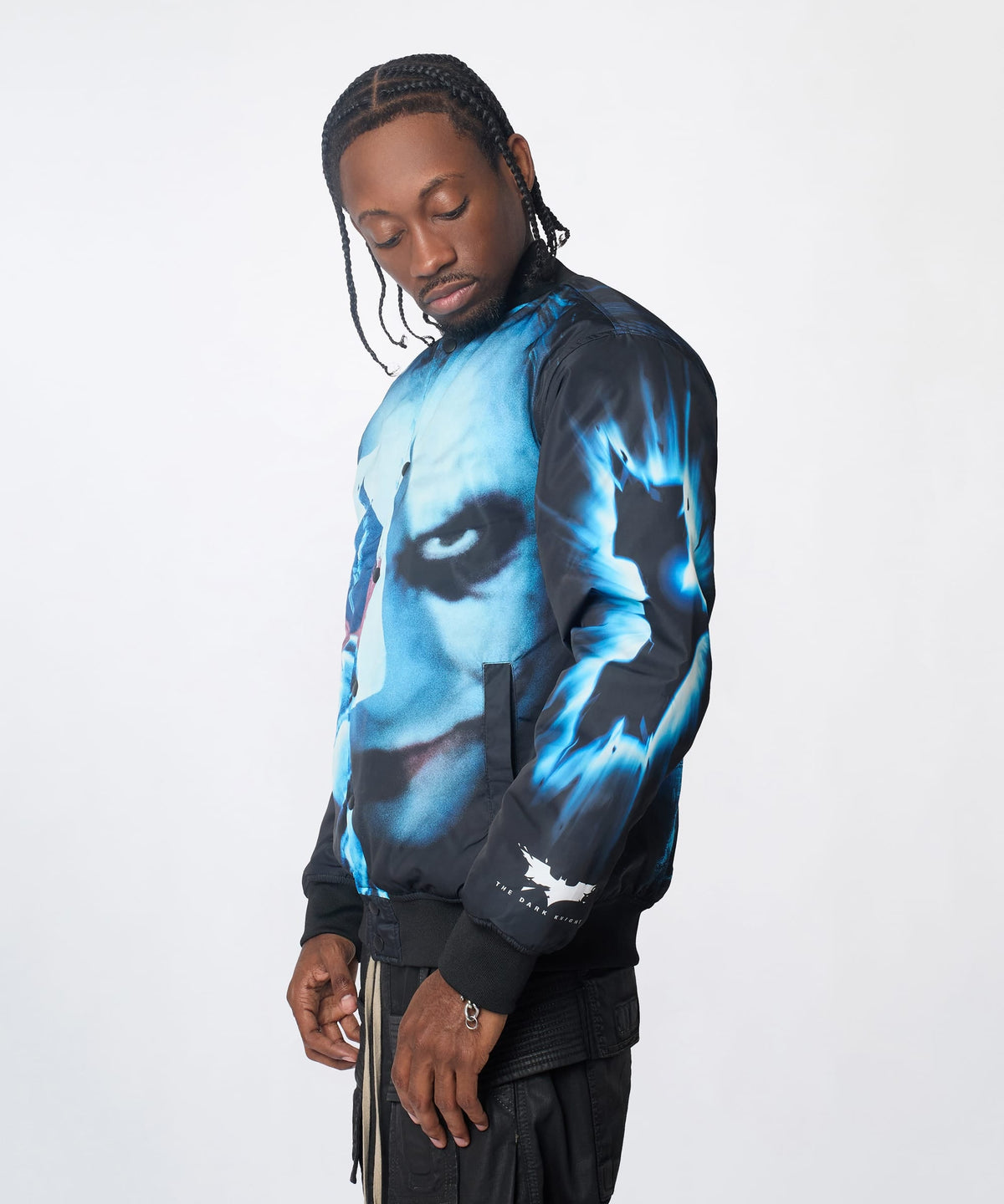 Dark Knight Varsity Jacket - Black | Reason Clothing Premium