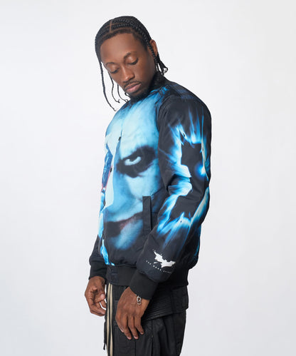 Dark Knight Varsity Jacket - Black | Reason Clothing Premium