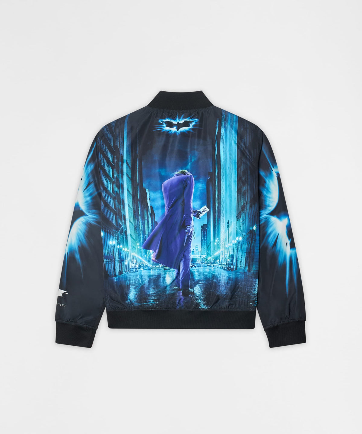 Dark Knight Varsity Jacket - Black | Reason Clothing Premium