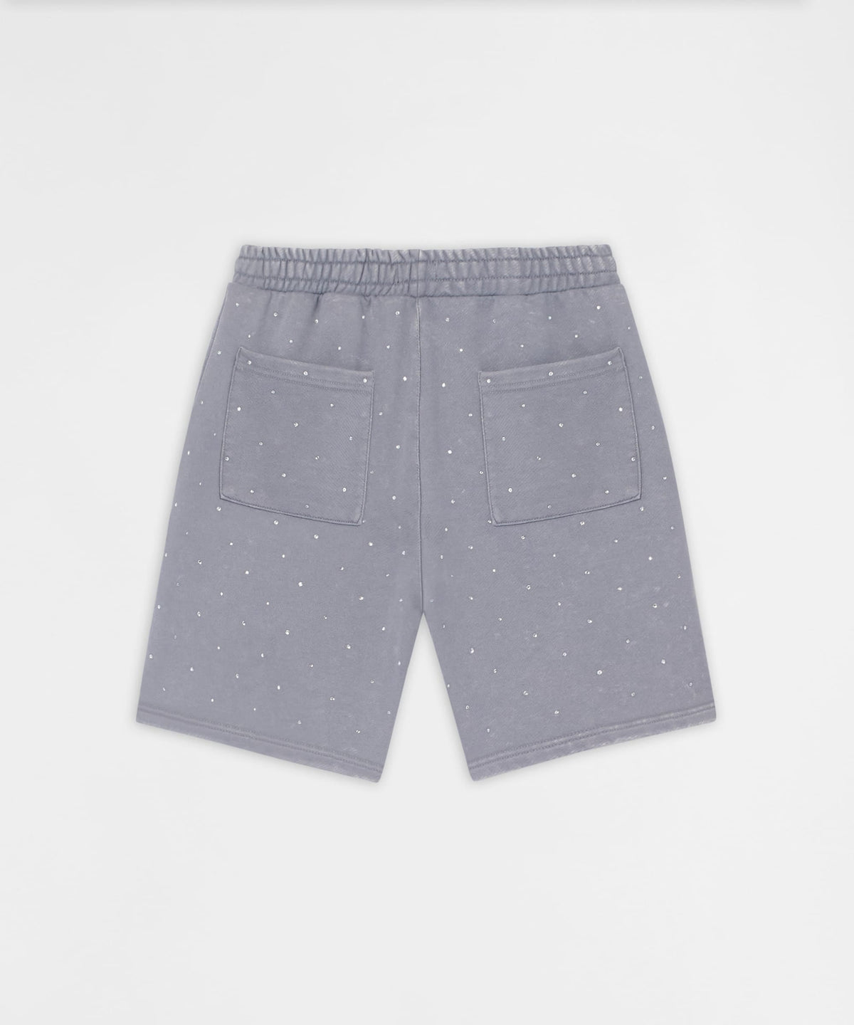 Washed Rhinestone Short - Grey | Reason Clothing Essential