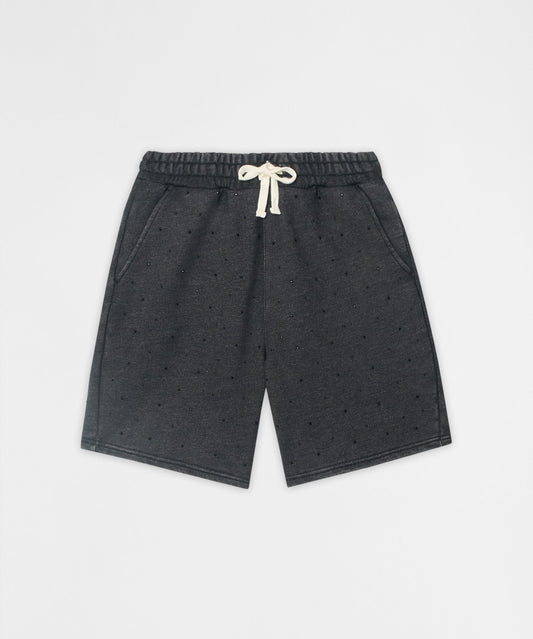 Washed Rhinestone Short - Black | Reason Clothing Value