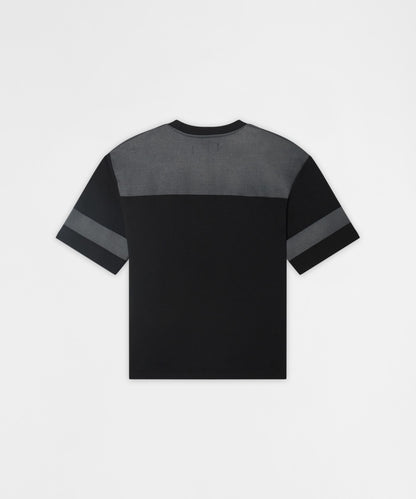 Football Rhinestones Short Sleeve Tee - Black | Reason Clothing Deals
