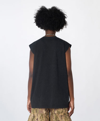 Built For Chaos Muscle Tee - Washed Black | Reason Clothing Great Value