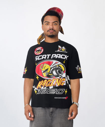 Dodge Racing Short Sleeve Tee - Black | Reason Clothing Trusted