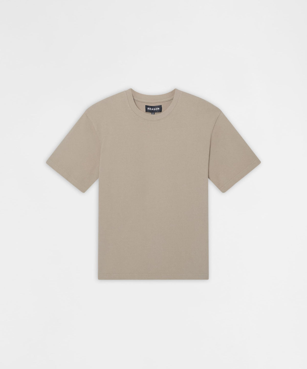Essentials French Terry Short Sleeve Tee - Taupe | Reason Clothing Exclusive