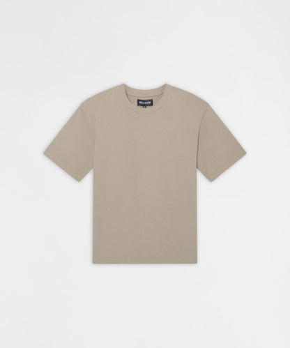 Essentials French Terry Short Sleeve Tee - Taupe | Reason Clothing Exclusive