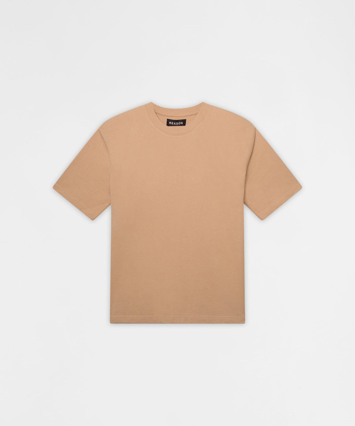 Essential French Terry Short Sleeve Tee - Tan | Reason Clothing Discount