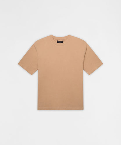 Essential French Terry Short Sleeve Tee - Tan | Reason Clothing Discount