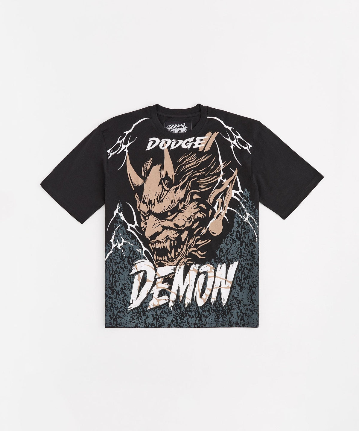 Plus Size Dodge Demon Short Sleeve Tee - Black | Reason Clothing New