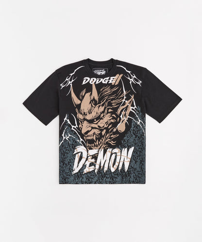Plus Size Dodge Demon Short Sleeve Tee - Black | Reason Clothing New