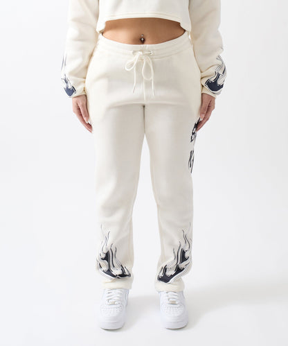 Women Brooklyn Sweatpants - Cream | Reason Clothing Smart Buy