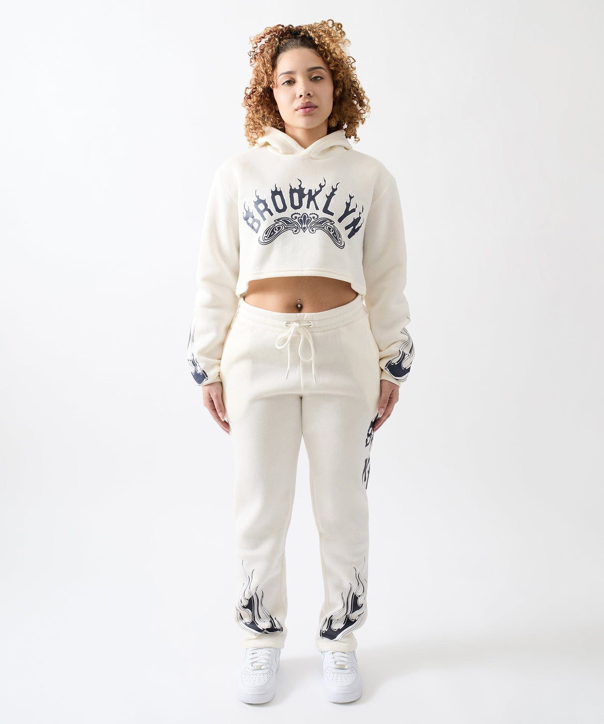 Women Brooklyn Sweatpants - Cream | Reason Clothing Smart Buy