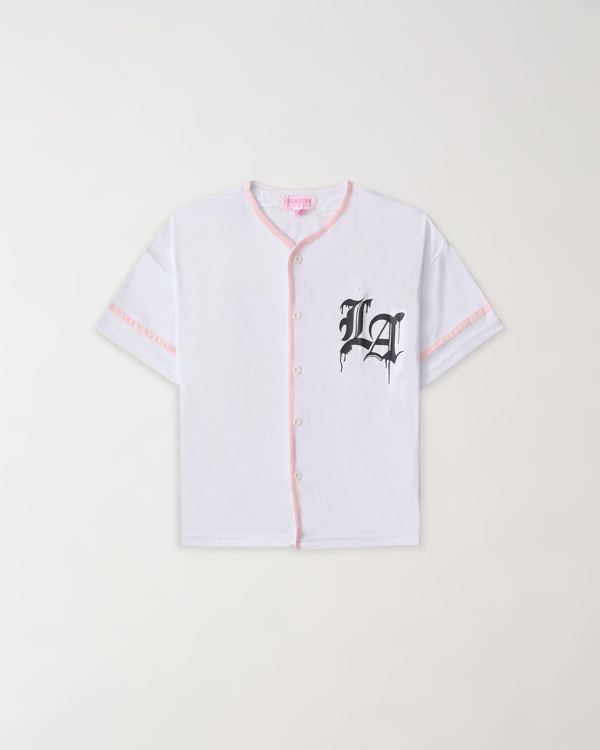 Los Angeles Sweet Rebel Women's Graphic Short Sleeve Cropped Shirt | Reason Clothing Special Offer