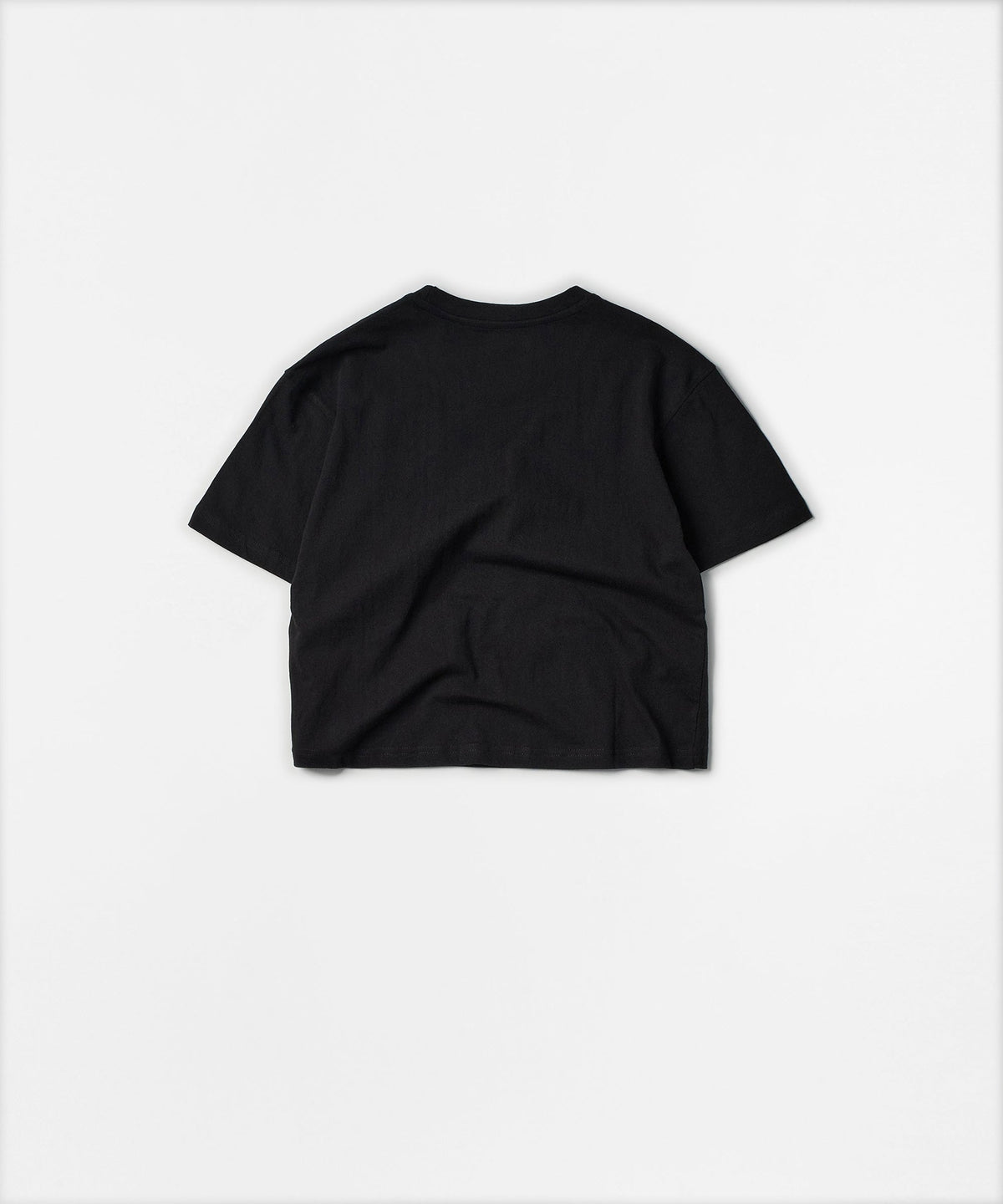 Popeye Classic Women's Graphic Short Sleeve Cropped Tee - Black | Reason Clothing Everyday