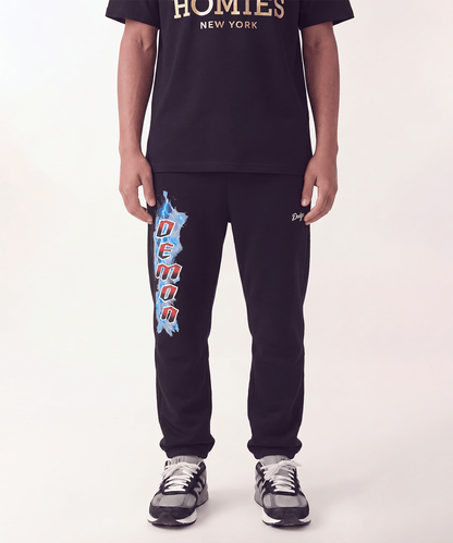 Dodge Demon Lightning Kid's Jogger - Black | Reason Clothing Quality
