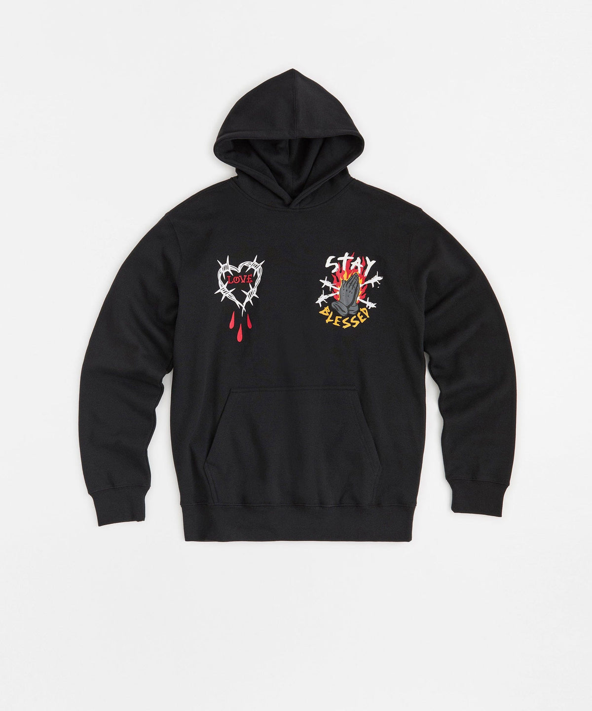 Kids Saint Hoodie - Black | Reason Clothing Recommended