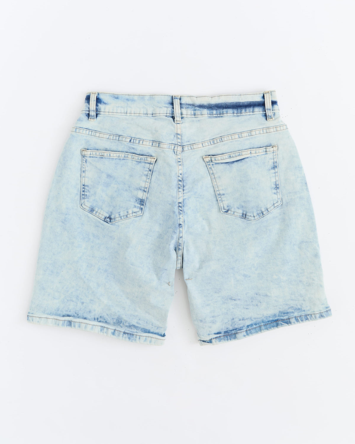 Kids K' Andre Distressed Denim Short - Light Blue | Reason Clothing Trusted