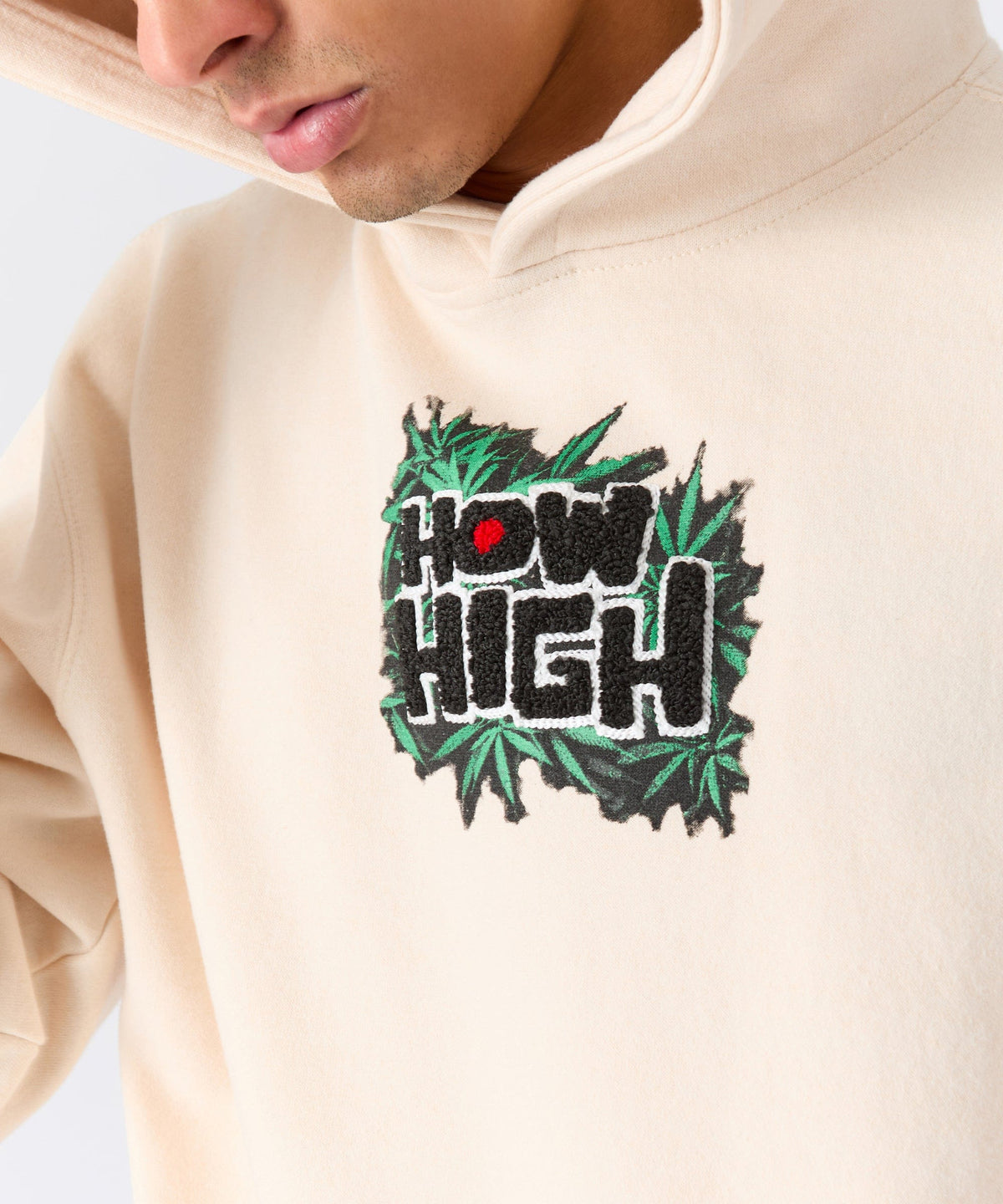 How High They've Got Their Degrees Graphic Hoodie - Tan | Reason Clothing Trusted