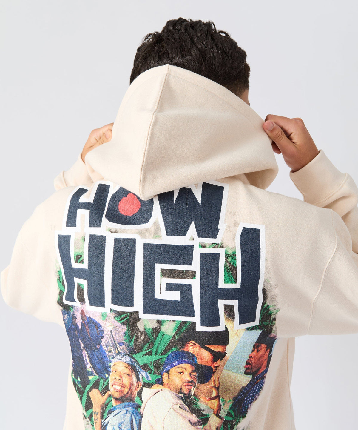 How High They've Got Their Degrees Graphic Hoodie - Tan | Reason Clothing Trusted