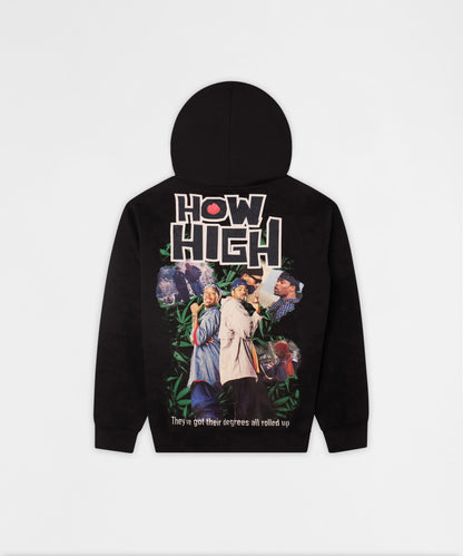 How High They've Got Their Degrees Graphic Hoodie - Black | Reason Clothing Customer Favorite
