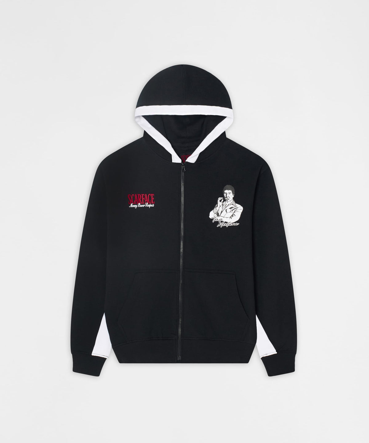 Scarface Tony Montana Zip Hoodie - Black | Reason Clothing Trending