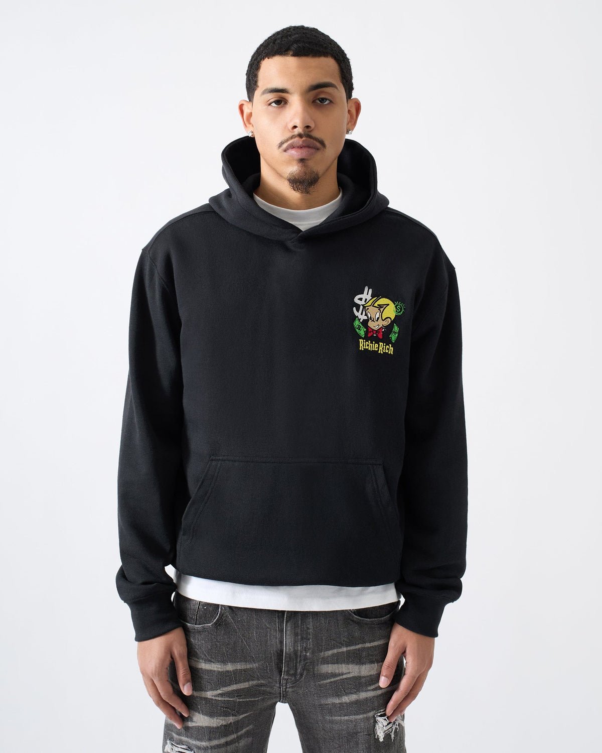 Richie Rich We Keep Winning Graphic Hoodie - Black | Reason Clothing Special Offer