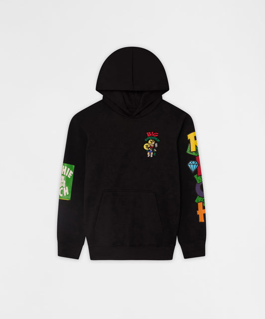 Richie Rich Big Spender Graphic Hoodie - Black | Reason Clothing Great Value