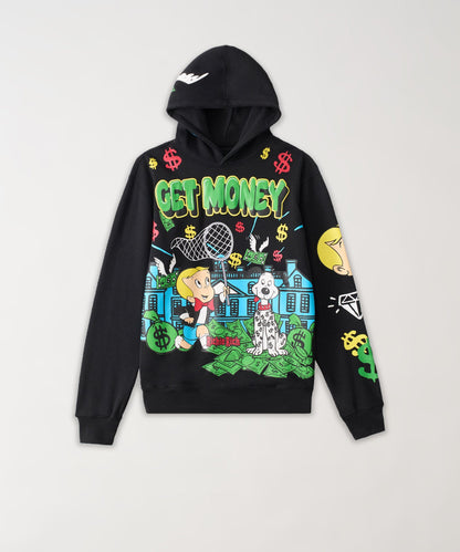 Richie Rich Get Money Graphic Hoodie - Black | Reason Clothing Quality