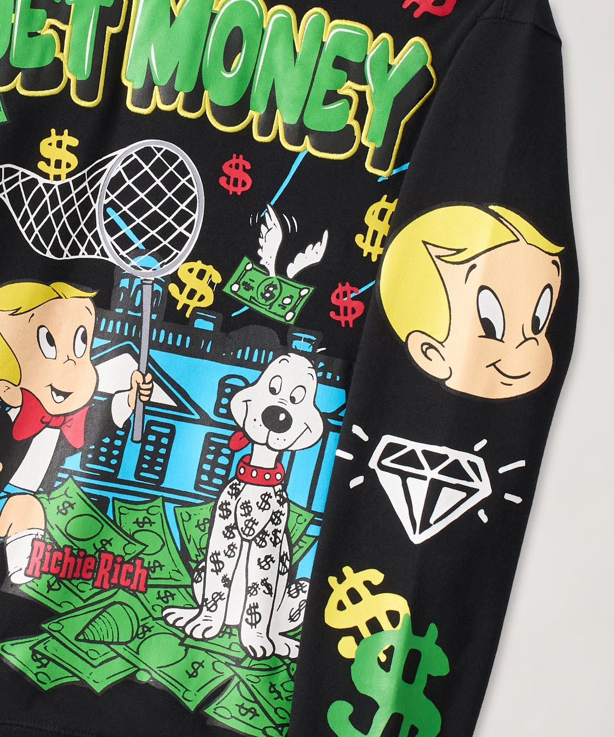 Richie Rich Get Money Graphic Hoodie - Black | Reason Clothing Quality