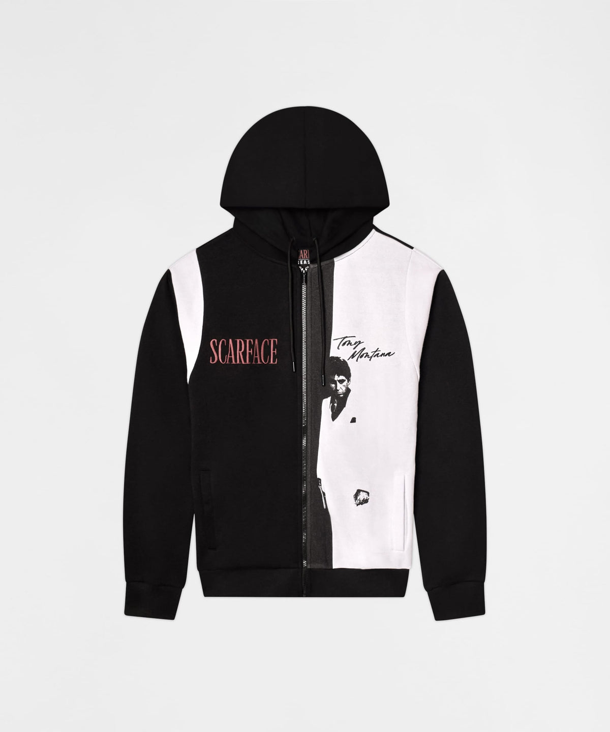Scarface Tony Montana Full Zip Hoodie - Black | Reason Clothing Best Seller