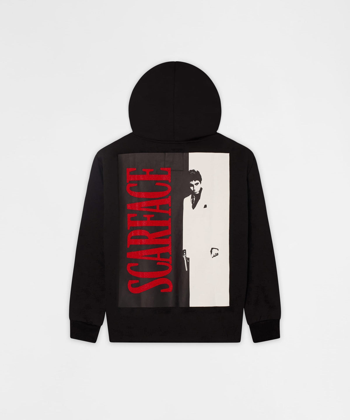 Scarface Tony Montana Graphic Back Print Hoodie - Black | Reason Clothing Smart Buy