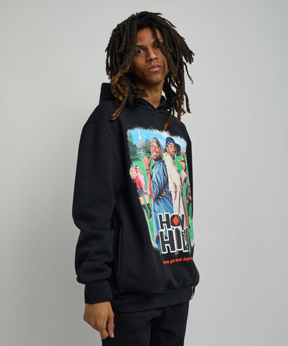 How High They've Got Their Degrees Graphic Hoodie - Black | Reason Clothing Featured