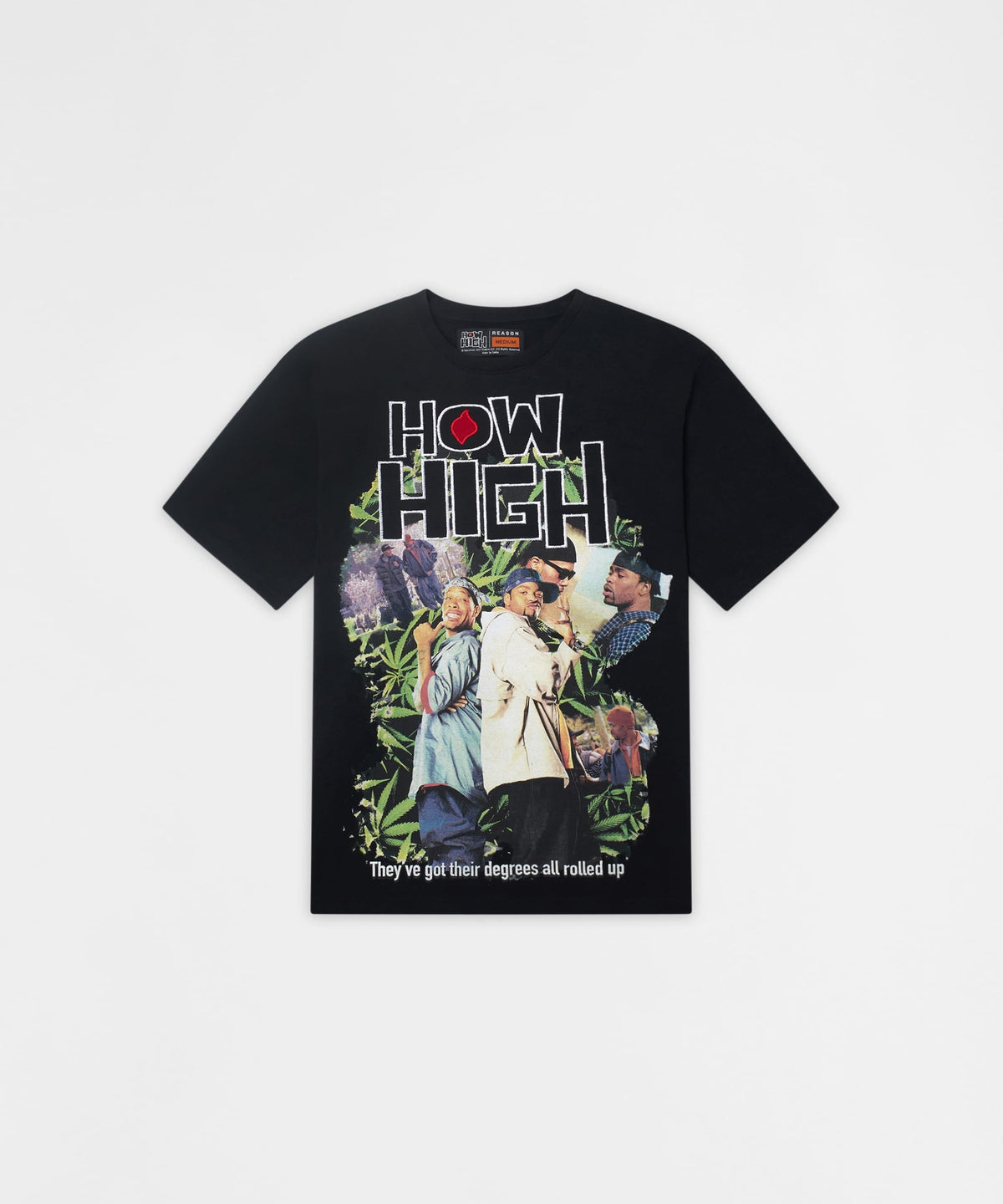 How High They've Got Their Degrees Graphic Short Sleeve Tee - Black | Reason Clothing Customer Favorite