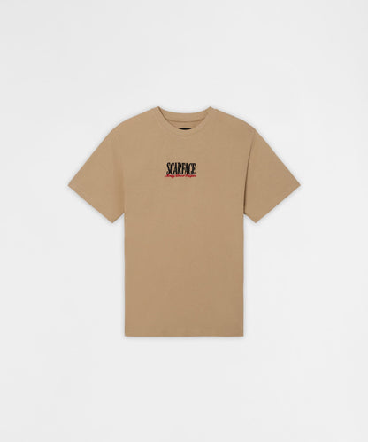 Scarface Tee Short Sleeve Tee - Khaki | Reason Clothing New