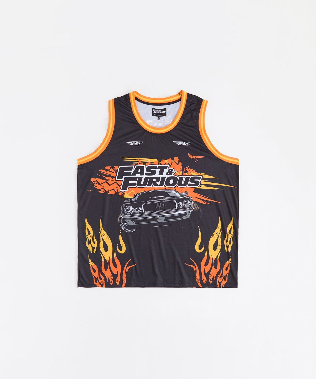 Fast & Furious Burnout Women's Plus Size Sleeveless Basketball Jersey | Reason Clothing Sale