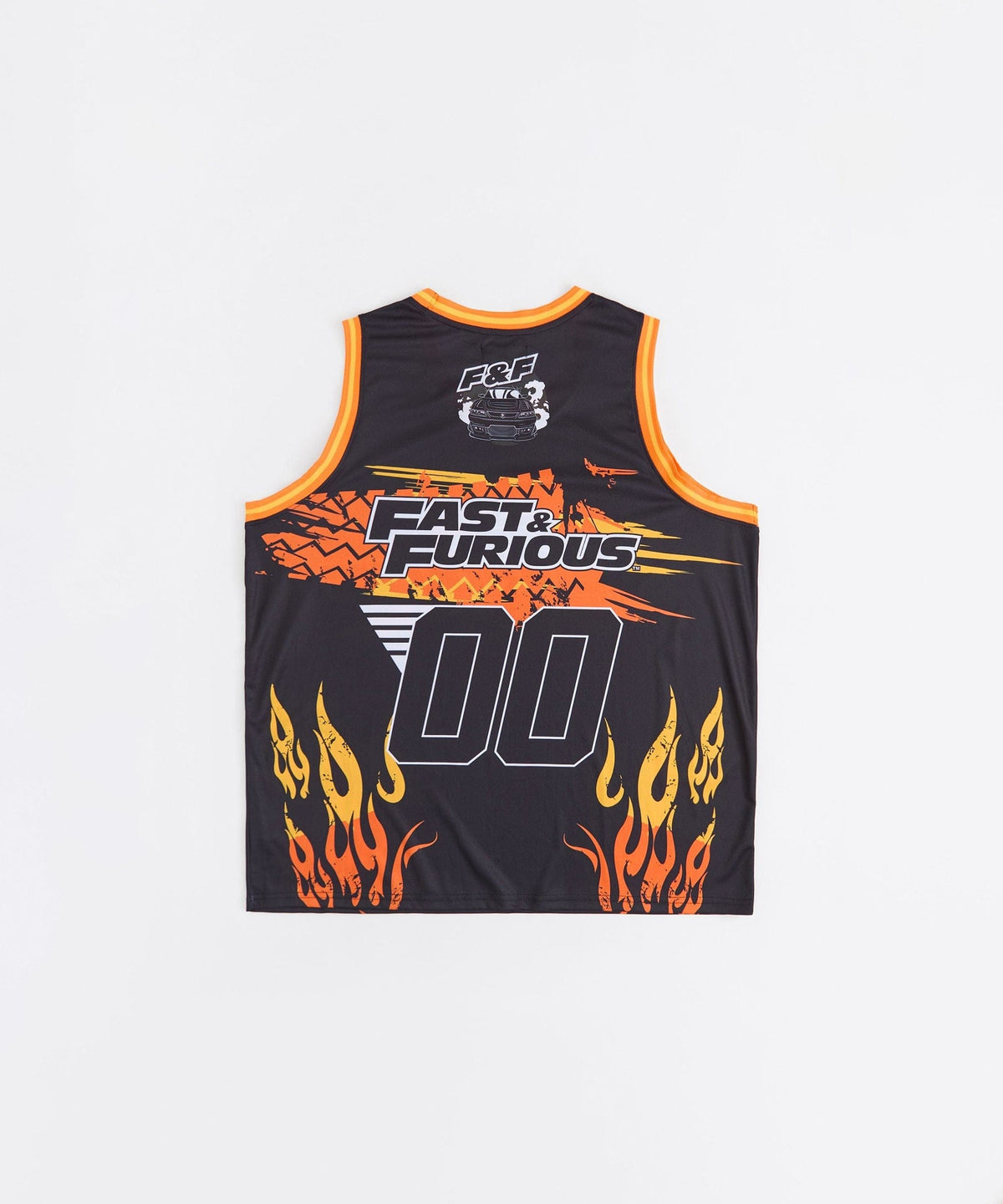 Fast & Furious Burnout Women's Plus Size Sleeveless Basketball Jersey | Reason Clothing Sale